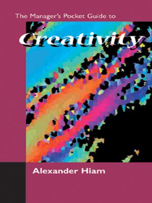 cover image of The Managers Pocket Guide to Creativity